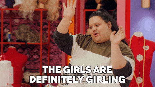 The Girls Are Definitely Girling Mistress Isabelle Brooks GIF - The Girls Are Definitely Girling Mistress Isabelle Brooks Rupauls Drag Race GIFs