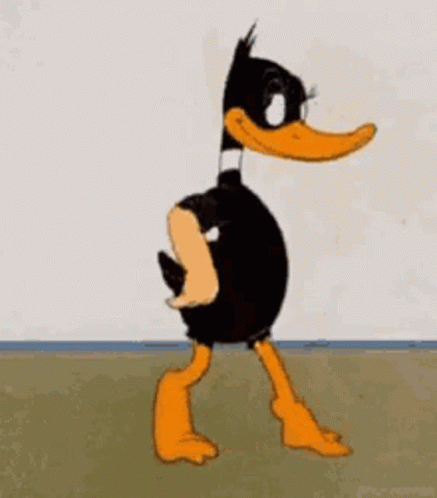 Daffy Duck Patolino GIF - Daffy Duck Patolino Dance GIFs