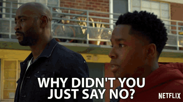 Why Didnt You Just Say No Db Woodside GIF - Why Didnt You Just Say No Db Woodside Amenadiel GIFs