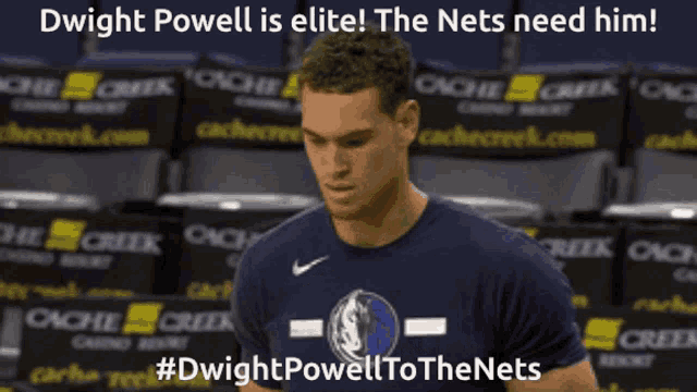 Dwight Powell Nets GIF - Dwight Powell Nets Brooklyn GIFs