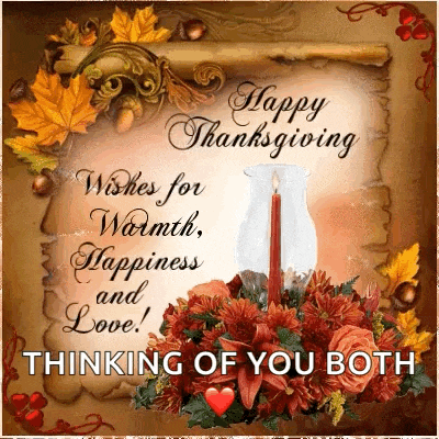 a happy thanksgiving wishes for warmth , happiness and love .