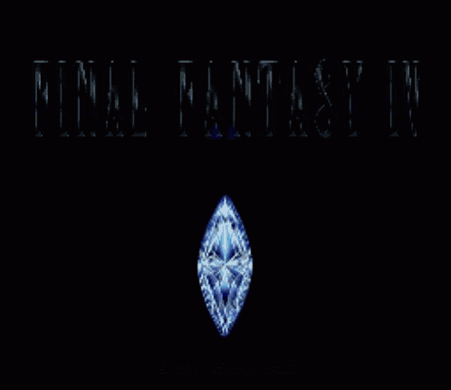 a video game called final fantasy iv is being played