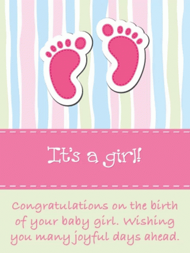 Baby Girl Baby Girl Congratulations GIF - Baby Girl Baby Girl Congratulations GIFs