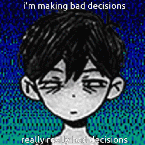 Omori Miserable GIF - Omori Miserable Making Bad Decisions GIFs