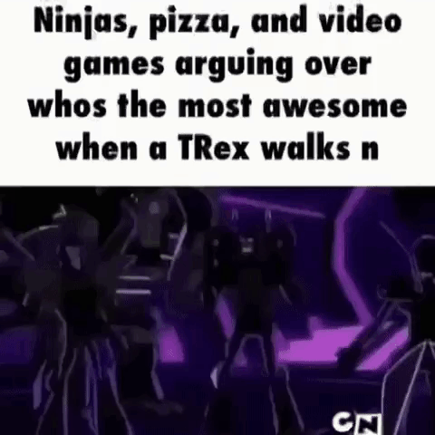 Ninja Trex GIF - Ninja Trex Awesome GIFs