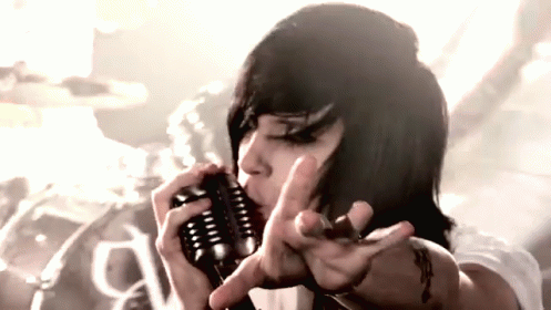 Bvb GIF - Knives And Pens Singing Concert GIFs