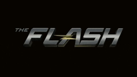 a flash logo with a lightning bolt behind it