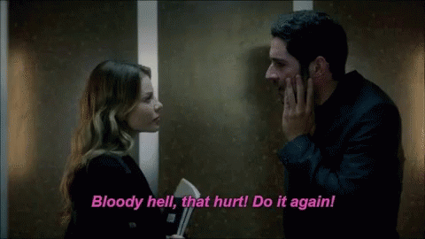 Lucifer Ouch GIF - Lucifer Ouch That Hurt GIFs