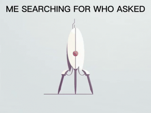 Who Who Asked GIF - Who Who Asked Portal GIFs