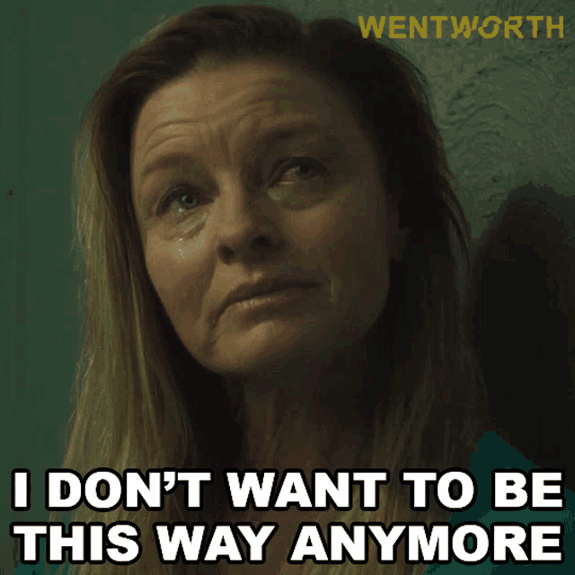 I Dont Want To Be This Way Anymore Karen Proctor GIF - I Dont Want To Be This Way Anymore Karen Proctor Wentworth GIFs