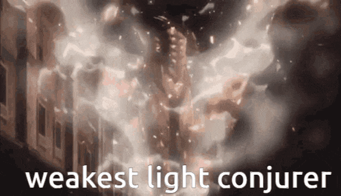 a weakest light conjurer appears in a video