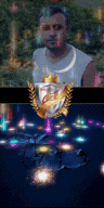 a picture of a man with a crown on his head and a shield with a lion on it