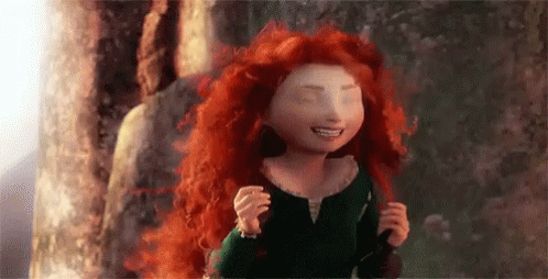 Disney Brave Excited GIF - Disney Brave Excited Yehey GIFs