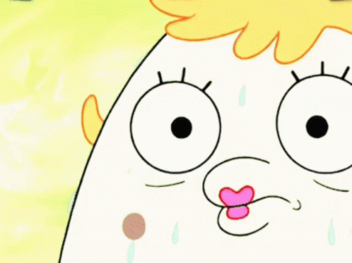 Mrs Puff Spongebob GIF - Mrs Puff Spongebob Sweating GIFs