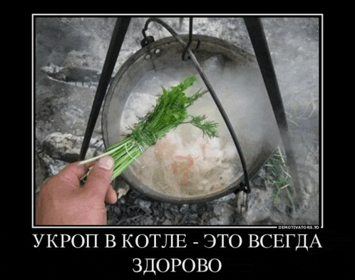 a person holding a bunch of herbs in front of a pot