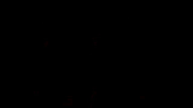 a screenshot of a video game shows a bunny in a hallway with red lights .