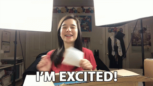Im Excited Hannah Fawcett GIF - Im Excited Hannah Fawcett Laughingpikachu GIFs