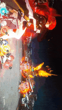 a screenshot of a video game with the number 5 on the bottom left