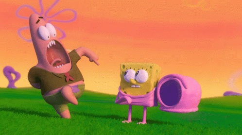 Terrified Patrick Star GIF - Terrified Patrick Star Spongebob Squarepants GIFs