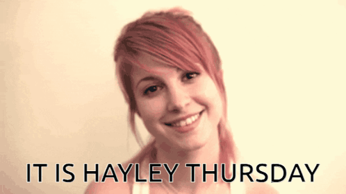 Thursday Paramore GIF - Thursday Paramore Hayley GIFs
