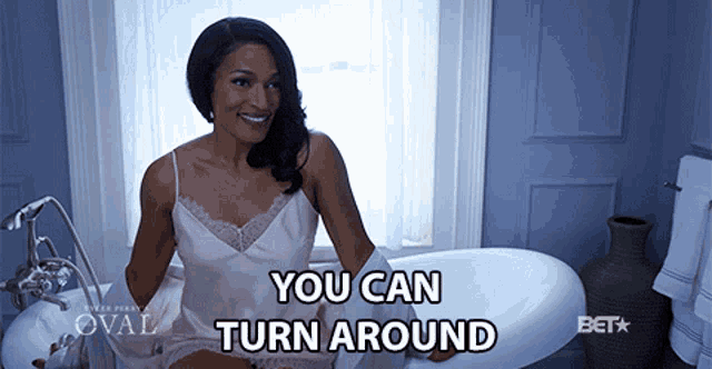 You Can Turn Around Kron Moore GIF - You Can Turn Around Kron Moore Victoria Franklin GIFs