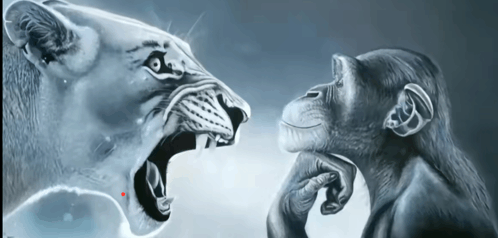 Tiger Yelling At Monkey Meme - Tiger yelling at monkey - Discover ...