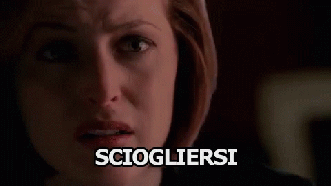 Sciogliere Sciogliersi Dana Scully X Files GIF - Melt Liquefy Dana Scully GIFs