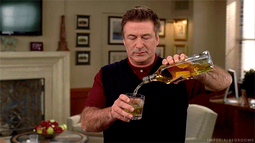 I Love Scotch. Scotchy, Scotch, Scotch. Here It Goes Down, Down Into My Belly. GIF - Jack Donaghy Liquor Rock GIFs