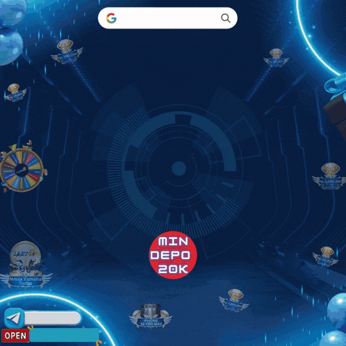 a screenshot of a game that says min depo 20k on the bottom