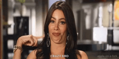 She Crazy Crazy Bro GIF - She Crazy Crazy Bro Apple On A Fork GIFs