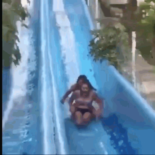 Fail Water Slide GIF - Fail Water Slide Kick GIFs