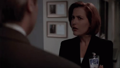 Scully X Files GIF - Scully X Files Alison Garaudy GIFs