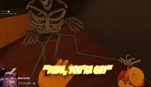 Dude Youre Gay Skeleton GIF - Dude Youre Gay Skeleton You Are GIFs