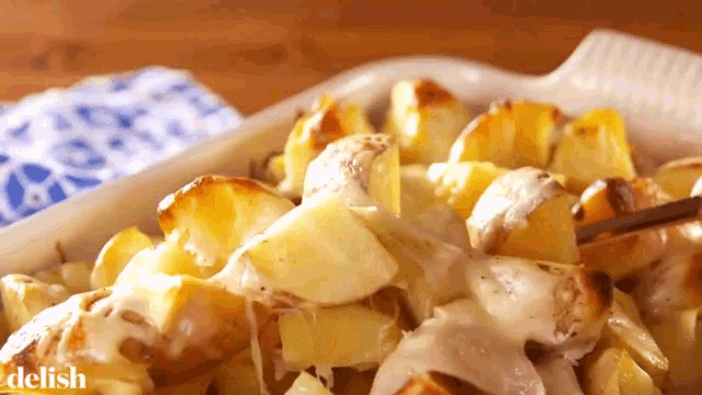 Potatoes Baked Potatoes GIF - Potatoes Baked Potatoes Scooping GIFs
