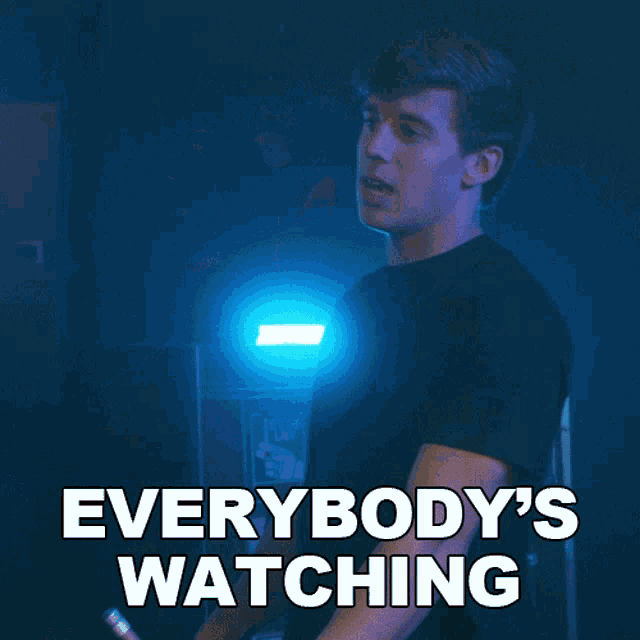 Everybodys Watching Brody Clementi GIF - Everybodys Watching Brody Clementi Cb30 GIFs