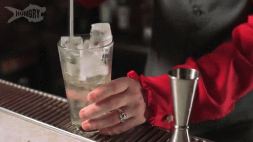Pre-prohibition Martini Recipe GIF - Drink Ice Mixing GIFs