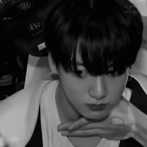 Jungkook Black And White Butter Bts GIF - Jungkook Black And White Jungkook Butter Bts GIFs
