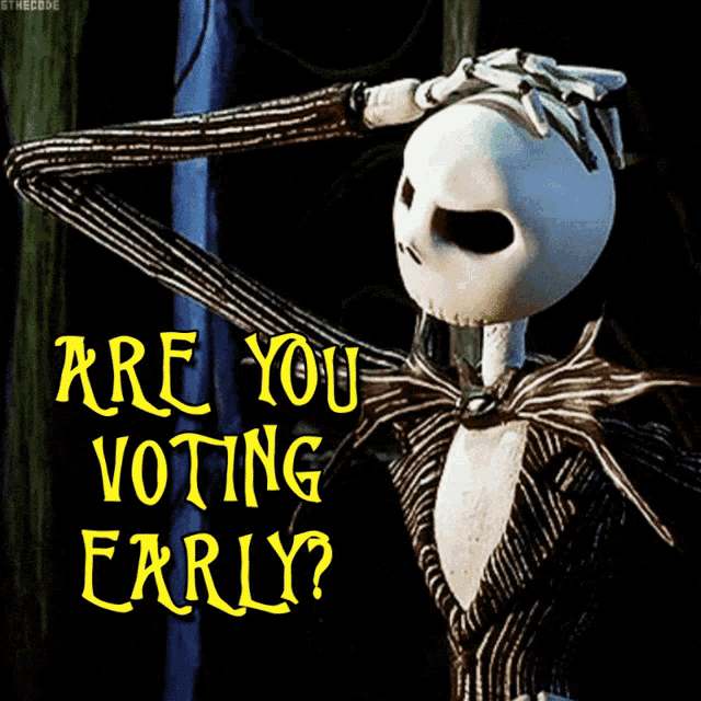 Are You Voting Early I Voted Early GIF - Are You Voting Early I Voted Early Vote Early GIFs