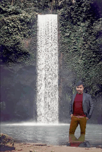 Rahul Waterfall GIF - Rahul Waterfall GIFs