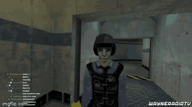 a screenshot of a video game with the words wayneradiotu at the bottom