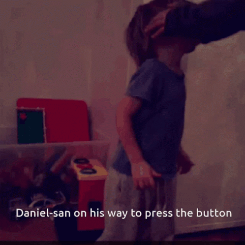 Daniel San Button GIF - Daniel San Button Daniel GIFs