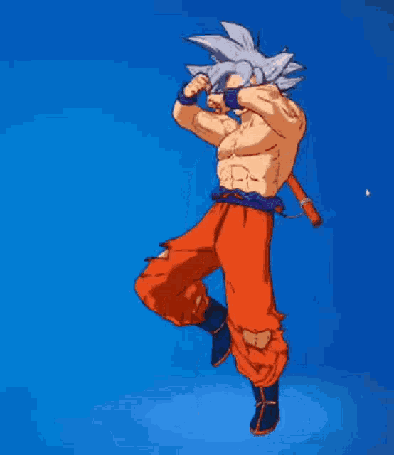 Goku Rollie GIF - Goku Rollie Fortnite Dance GIFs