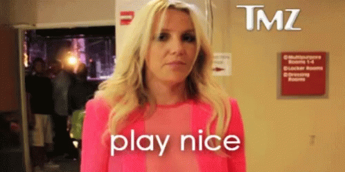 Britney Spears Play Nice GIF - Britney Spears Play Nice Tsk GIFs