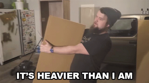 Its Heavier Than I Am Carrying GIF - Its Heavier Than I Am Carrying Heavy GIFs