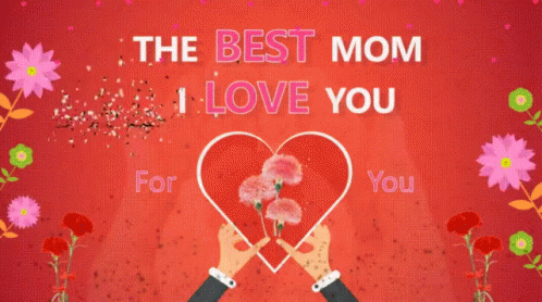 母愛 母親節對媽媽的感恩與祝福 Happy Mother'S Day GIF - Happy Mother Day母親節快樂 GIFs