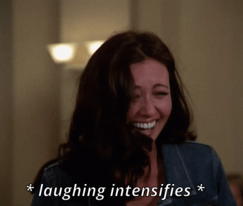 Charmed Prue GIF - Charmed Prue Laughing GIFs