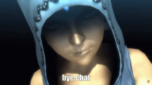 Bye Chat GIF - Bye Chat Bayonetta2 GIFs