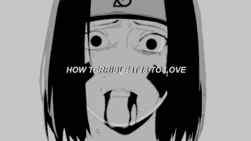 a black and white drawing of a woman 's face with the words `` how terrible it is to love '' written above it .