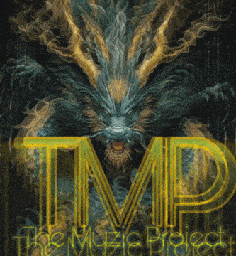 a picture of a dragon with the words tmp the music project behind it