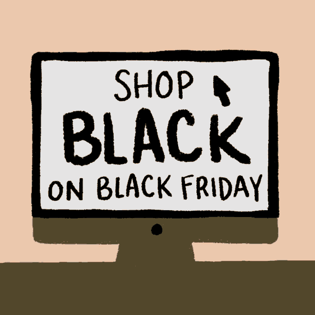 Black Businesses Matter Black Friday Shopping GIF - Black Businesses Matter Black Friday Shopping Christmas Shopping GIFs